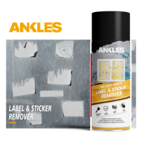 ANKLES En gros 450ml Spray dissolvant de colle liquide pour autocollants muraux et de voiture