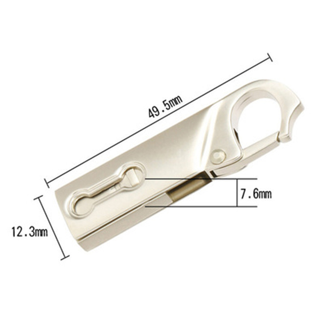 Gitra Oem Metal Keychain Clip Type C Custom USB Drives Usb Pormo Flashdrive  16GB 32GB 64GB 128GB for Mobile Phones or Usb Pc