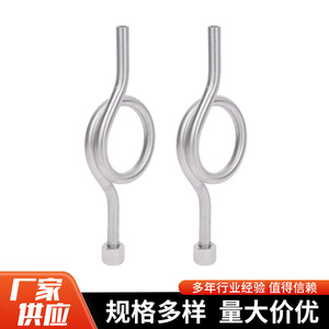 Stainless Steel Pressure <b>Gauge</b> Buffer Tube Condenser Ring Siphon For Pressure <b>Gauges</b> - Product Image 5