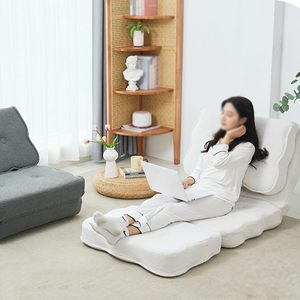 Canapé-lit pliable en forme de nuage, rembourré en mousse, pour enfants, animaux domestiques, adultes et personnes âgées - Product Image 2