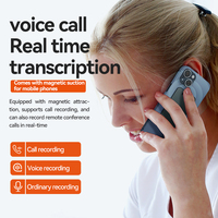 Enregistreur vocal intelligent IA GPT, mini enregistreur numérique IA, prise de notes vocales IA, cadeau