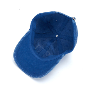 Distressed Denim Unisex Baseball <b>Cap</b> <b>Vintage</b> Washed Cotton Hat Frayed Label Adjustable Unisex Retro Streetwear Dad <b>Cap</b> Wholesale - Product Image 5