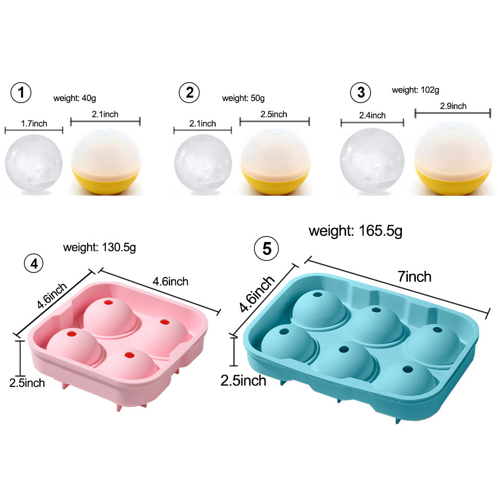 Conception de boules de glace personnalisées