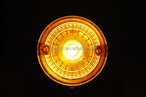 4PCS Front Rear Amber Turn Signal Indicators (Blinker) for Simson S50 S51 S70 Series - Product Image 6