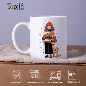 Tazas <span class=keywords><strong>de</strong></span> sublimación blancas <span class=keywords><strong>de</strong></span> <span class=keywords><strong>11</strong></span> oz, tazas <span class=keywords><strong>de</strong></span> sublimación impresas personalizadas al por mayor - Product Image 3