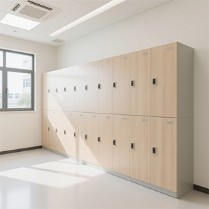 New Waterproof Eco-Friendly Fireproof Sports Z-shaped 12mm Thick Modern Outdoor <b>Storage</b> Cabinet for Gyms Apartments Board Lo - Product Image 5
