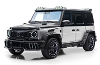Pour mercedes-benz classe G W464 W465 G63 mise à niveau Kit de carrosserie Mansory en Fiber de carbone Style MSY pare-chocs avant et arrière passages de roue de capot