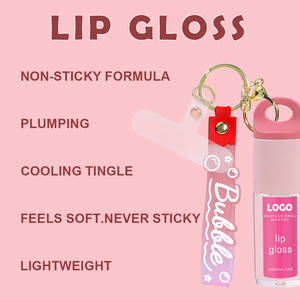 Gloss à lèvres hydratant Ochain avec logo personnalisé, paillettes, pigment élevé exclusif, votre essentiel de beauté, gloss à lèvres en marque privée - Product Image 5