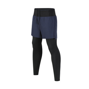 Otoño hombres maratón pista y campo pantalones de entrenamiento de secado rápido deportes correr Fitness Yoga medias - Product Image 5