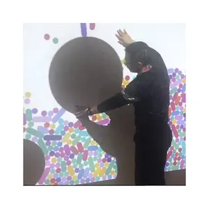 3D-interaktive Wandspiele kombinieren interaktive Kunstspiele und Projektor mit Spielen für Kinder Kunstpädagogik