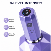 Masseur corporel électrique à ventouses avec contrôle de la minuterie, rechargeable par USB