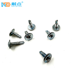Sistema de Medición Imperial, Tornillos Autoperforantes Galvanizados con Ranura Cruzada, Revestimiento de Acero Inoxidable, Acero al Carbono, Tamaños Personalizados - Product Image 1