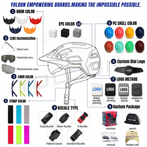 High Airflow Cycling <strong>Helmet</strong> CE Certified With Lens For Urban Travel And Mountain Riding Durable Fit Design Bike <strong>Helmet</strong> - Product Image 6