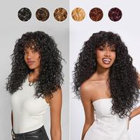 Nouvelle Arrivée Demi-Perruque Lace Front 3*1 à Cordon de Serrage, Bouclée Crépue, Sans Colle, Prête à Porter, Invisible, avec Ligne de Cheveux en Dentelle 3*1