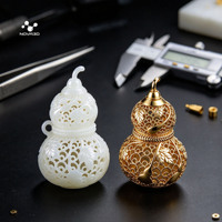 NOVA3D GEM3 Max Filigree Hollow Gourd Pendant Necklace Jewelry 3D Printer Ideal for Rings Bracelets Necklaces in Filigree Craft
