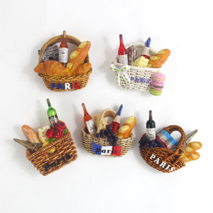 Aimants de réfrigérateur mignons en résine 3D aimants créatifs en forme de nourriture naturelle pour la décoration intérieure autocollant magnétique de réfrigérateur - Product Image 2