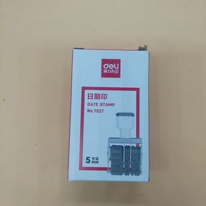 Sello de Fecha Deli No.7527, Sello de Rodillo de 5 mm para Uso en Oficina - Product Image 2