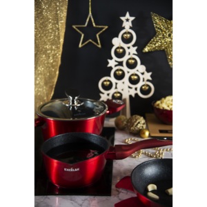 Pentola in Alluminio Excelsa Phoenix Compatibile con Piani Cottura a Induzione in Acciaio Inossidabile - Product Image 3