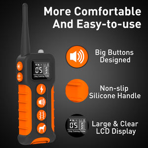 Heißer Verkauf Elektro-Halsband für Hunde mit Großer Reichweite von 1000m, E-Halsband, Elektronisches Hunde-Trainingshalsband mit Fernbedienung - Product Image 5