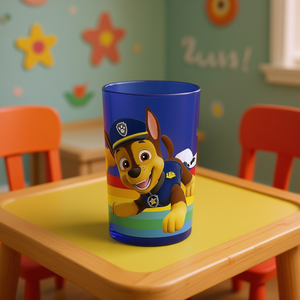 Paw Patrol Cartoon BPA Free <b>Plastic</b> Cups <b>Set</b> of 6 for Kids <b>Dinner</b> - Product Image 3