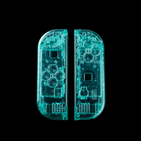 Coque transparente complète pour manettes Joy-Con gauche et droite de Switch, étui de protection transparent en cristal pour N Switch
