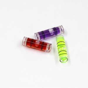 Mini niveau à bulle 6x20mm multicolore, jauge de niveau compacte haute visibilité pour outils de précision DIY - Product Image 2