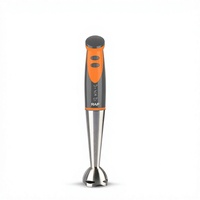 Mixeur plongeant multifonction en acier inoxydable, norme européenne, commandes mécaniques, 2 vitesses réglables, facile à utiliser