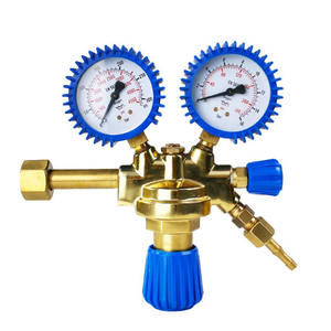 Manomètres tout cuivre de style européen pour oxygène, acétylène, propane et soupapes de décharge de pression pour dioxyde de carbone – Approvisionnement transfrontalier - Product Image 1