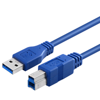 Cable Adaptador FORFLYING USB 3.0 TPE/PVC con Trenzado de Cobre Estañado, 1.5M, Carga Rápida de 6A para Computadora, Cámara, Teléfono Móvil, MP3/MP4
