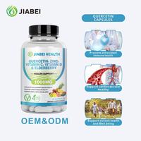 Capsules de Quercétine Personnalisées Jiabei Factory – Compléments Vitaminiques pour Adultes Favorisant la Santé Cardiovasculaire et le Bien-être Général – OEM/ODM