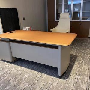 Sang Trọng <span class=keywords><strong>Modular</strong></span> Văn Phòng Điều Hành Bàn Lớn Đơn Giản Thiết Kế Hiện Đại Bền Rắn Gỗ Quản Lý Luật Sư Đồ Nội Thất - Product Image 6