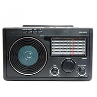 CNN-666RU FP-106U Rétro Portable Rechargeable Am Fm Sw1-9 11 Multibande Lecteur MP3 Radio Avec Port USB