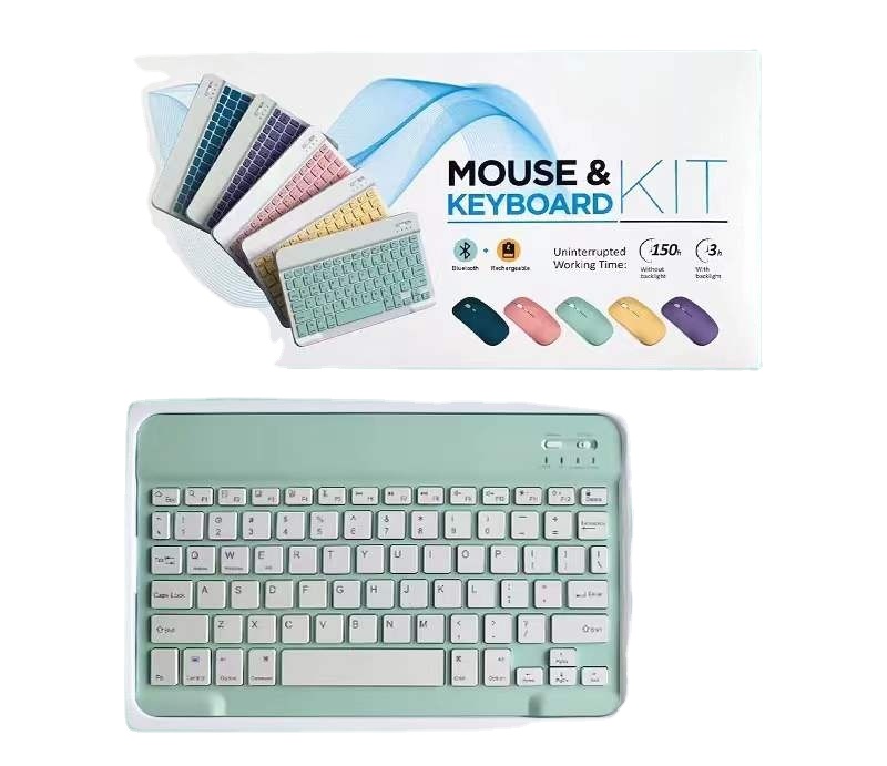 Складная Беспроводная голубая/зубная клавиатура YCZX, новая раскладная мышь и клавиатура