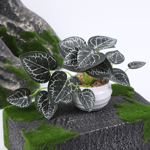 Décoration de jardin, plante artificielle <span class=keywords><strong>blanche</strong></span> pour Noël 2026, décoration intérieure moderne, <span class=keywords><strong>buisson</strong></span> artificiel chinois, feuilles de fleurs artificielles, respectueux de l'environnement - Product Image 2