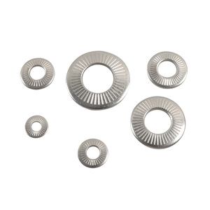 Iqihui Conical Knurled Spring Washer M3 M4 M5 M6 M8 M10 Stainless Steel 220Pcs For Automotive <b>Fasteners</b> - Product Image 4