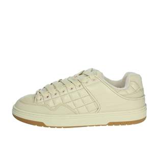 D.A.T.E. Zapatillas Deportivas para Hombre M401 SK SF BI Beige Lona, Zapatos Modernos - Product Image 1