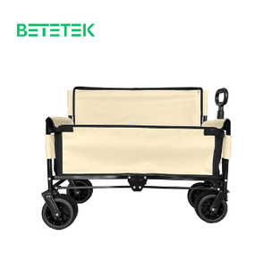 Carrito Plegable Portátil para Acampar, Asiento Reclinable para Niños, Carrito de Compras Plegable - Product Image 2