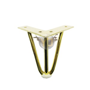 ขาเฟอร์นิเจอร์ YIJUN สีทอง รุ่น 962C แข็งแรง ทนทาน สไตล์โมเดิร์น เรียบหรู - Product Image 5