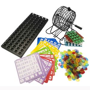 Oyun oyun <span class=keywords><strong>Bingo</strong></span> oyun seti-6 inç Metal kafes plastik Masterboard, 75 çok renkli <span class=keywords><strong>Bingo</strong></span> topları, <span class=keywords><strong>Bingo</strong></span> kartları ve <span class=keywords><strong>Bingo</strong></span> cips - Product Image 2