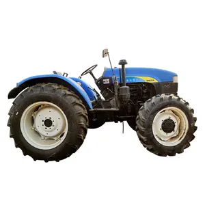 Hot Sale Agricultural Farm Wheeled 70hp Holland SNH704 Utility Tractors with the front counterweight is complete