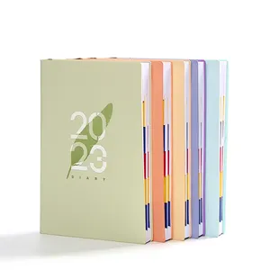 新设计2023 2024日记计划笔记本库存风格的女孩日记