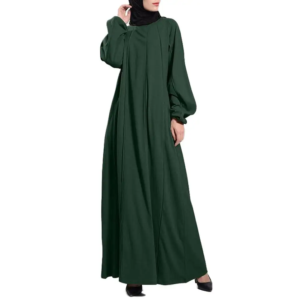Dubai Abaya Women Muslim Maxi Dress Robe Islamic Long Robes Loose Kaftan Gown