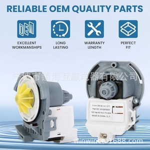 Pompe de vidange pour lave-vaisselle Win Win W10876537 110-120 V, pièce de rechange électrique en plastique pour usage domestique - Product Image 5