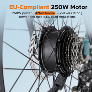 Bicicleta Eléctrica Engwe P275se de Aleación de Aluminio, Motor de 250W, 36V, Largo Alcance de 100KM para Ciudad/Desplazamientos/Turismo, Envío Rápido desde Almacén de la UE - Product Image 3