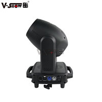 Projecteur à tête mobile LED VSHOW S718 150W avec pince pliable pour les DJ professionnels, les artistes de scène et les productions événementielles