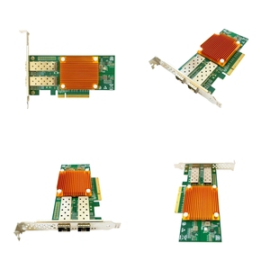 การ์ดเครือข่ายเซิร์ฟเวอร์ AI X520 10Gb Intel 82599ES อะแดปเตอร์ไฟ<span class=keywords><strong>เบ</strong></span>อร์ออปติกแบบสองพอร์ต การ์ดเครือข่ายแลน - Product Image 1