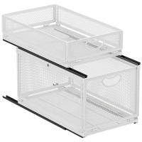 Organisateurs de porte-outils de panier en acier inoxydable pour le stockage de cuisine et les organisateurs de maison de commande et le stockage de céréales de stockage
