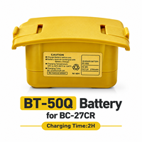 Paket Baterai Ni-MH BT-50Q BT-500 7.2V 2700mAh, Baterai Isi Ulang Terpasang untuk Pengisi Daya BC-27CR BC-27BR