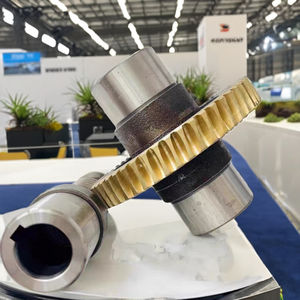 CNC roda gigi cacing, kustom industri tidak-standar Set poros cacing Drive Pinion gigi cacing kecil - Product Image 5