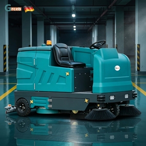Máquina Secadora y Fregadora de Pisos GS1450, Nueva, con Cepillos de 29 Pulgadas, Espátula, Bomba y Motor, para la Industria de Restaurantes - Product Image 6
